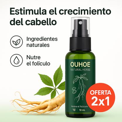 ¡Oferta 2X1! Tonico Capilar-Crecimiento natural