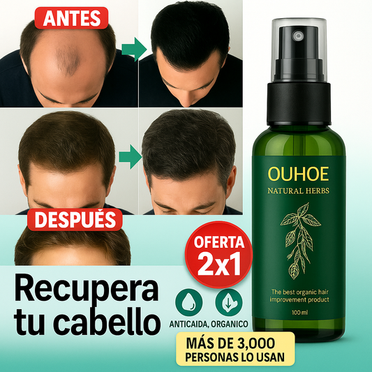 ¡Oferta 2X1! Tonico Capilar-Crecimiento natural