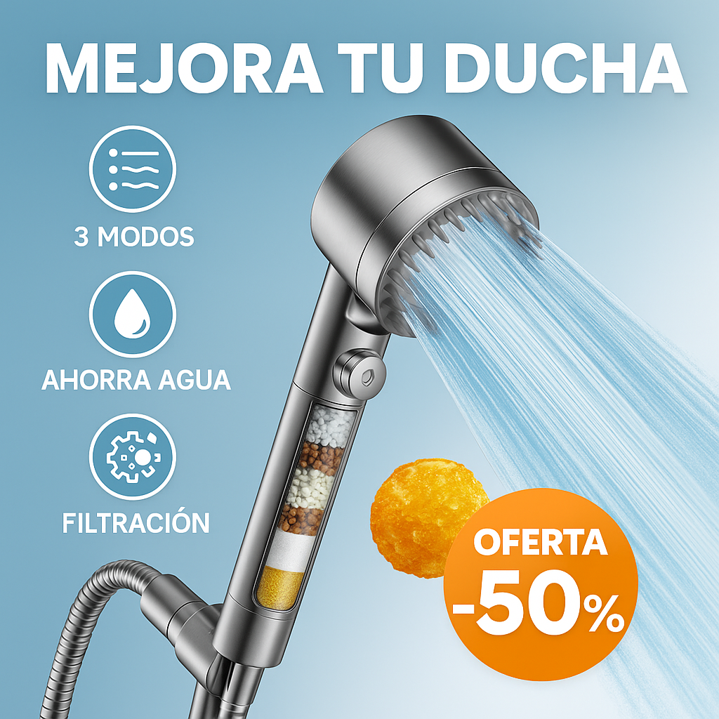PRESS MAX FILTRADO DE TU DUCHA