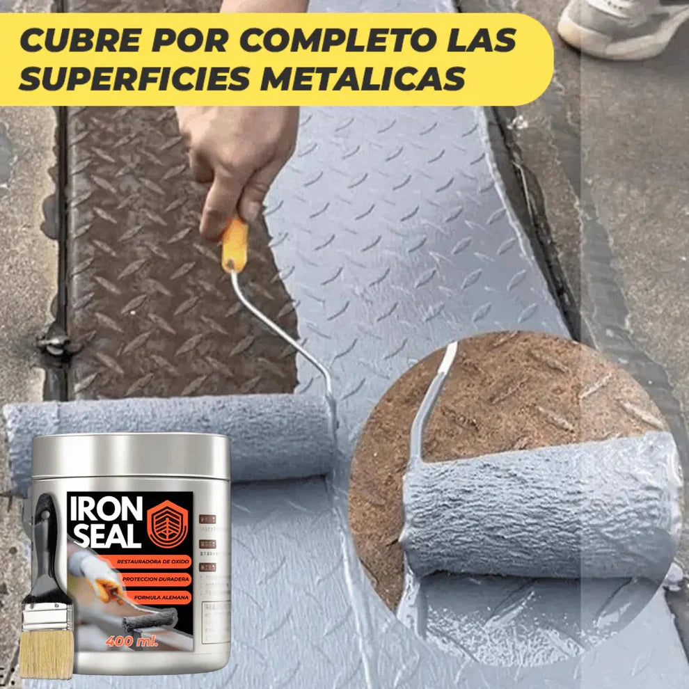 ¡Dile Adiós al Óxido! con la Fórmula Alemana de Iron Seal + Brocha Gratis