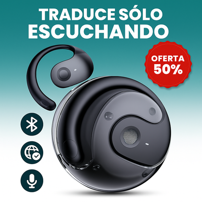 Audífonos Traductores  +140 Idiomas para aprender