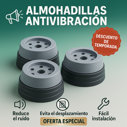 Almohadillas antivibración - !SET X4 unidades!