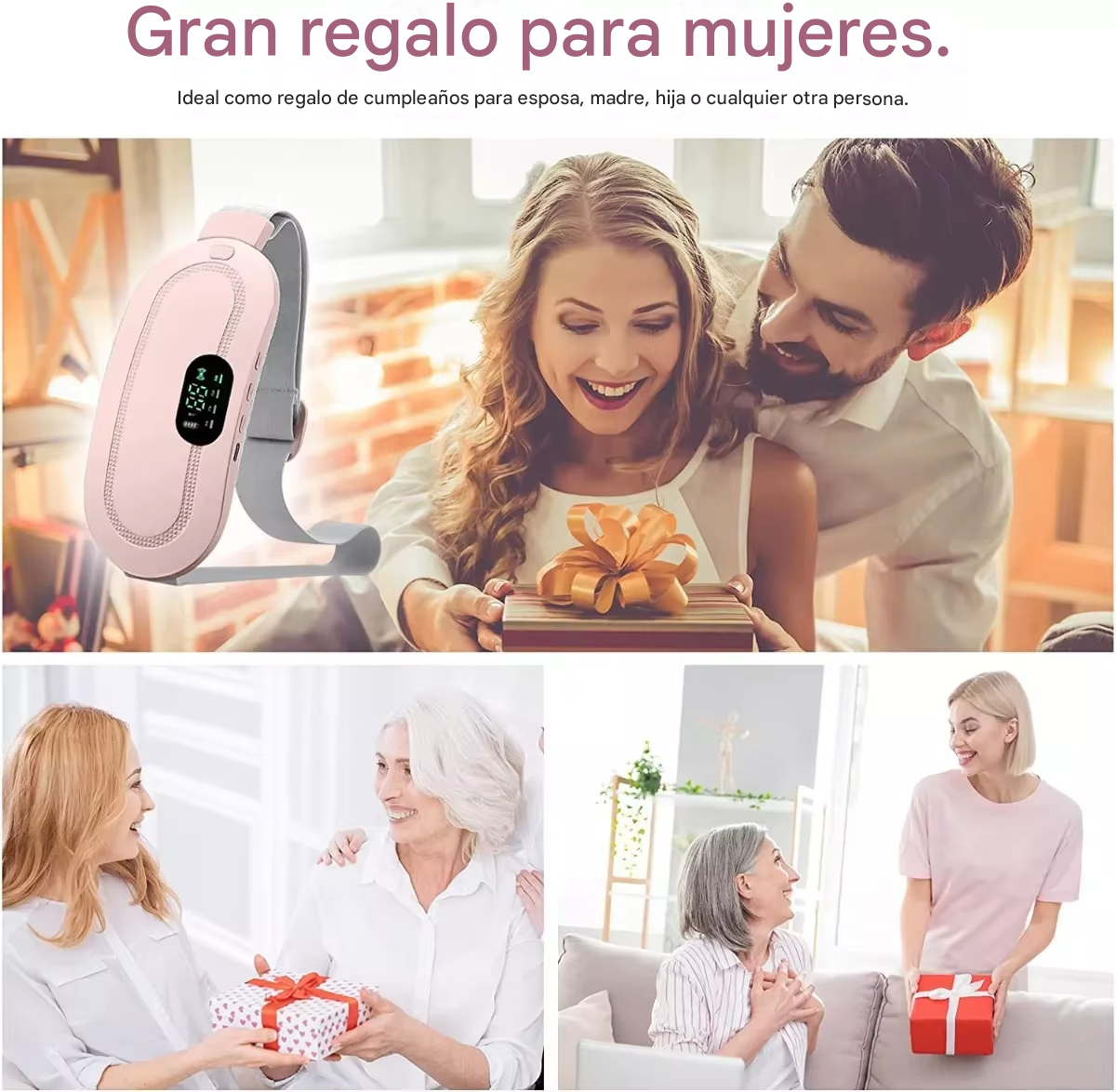 TermoRelief® Cinturón para Cólicos Menstruales